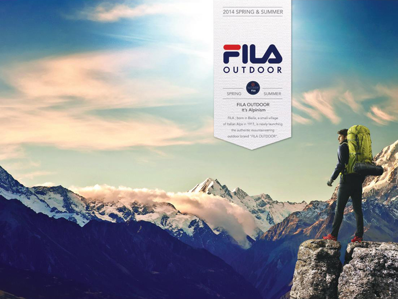 FILA OUTDOOR 2014 / S/S 브로슈어